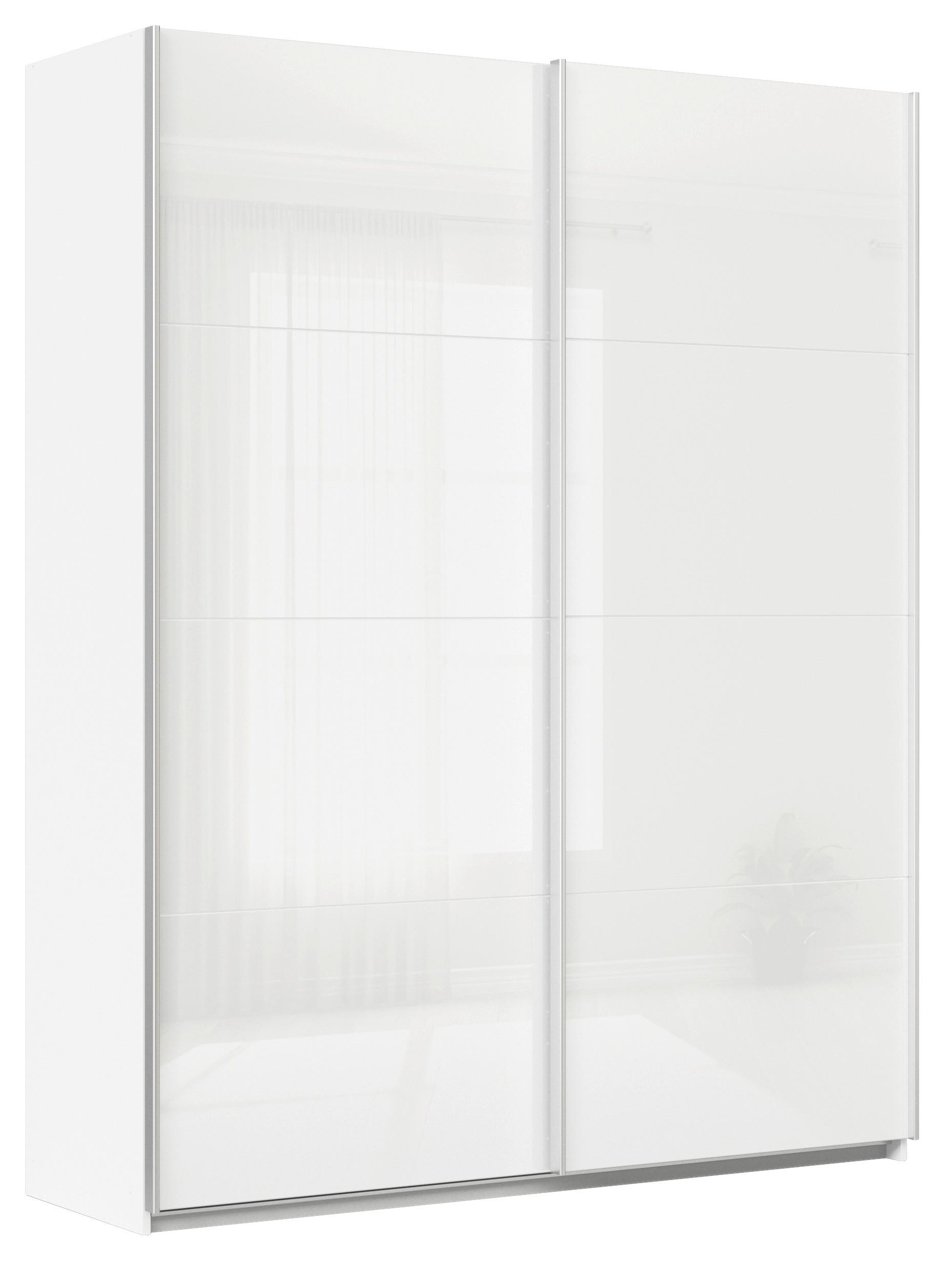 Schwebetürenschrank B: 181cm Feldkirch Weiß