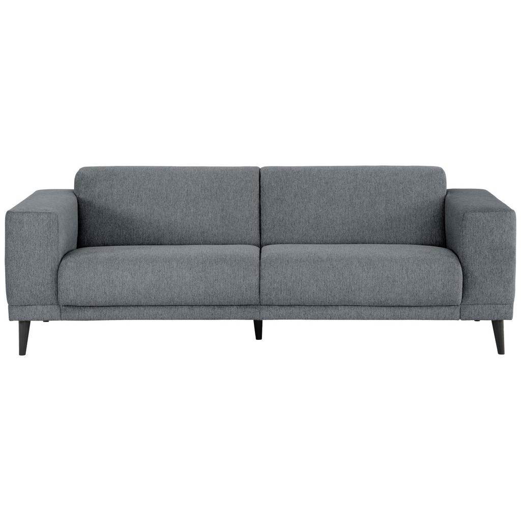 3-Sitzer-Sofa Oslo Dunkelgrau B: 218 cm