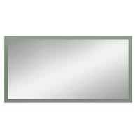 Spiegel Station Graugrün B: 106cm - Graugrün, Design, Glas/Holzwerkstoff (106/55/2cm) - MID.YOU