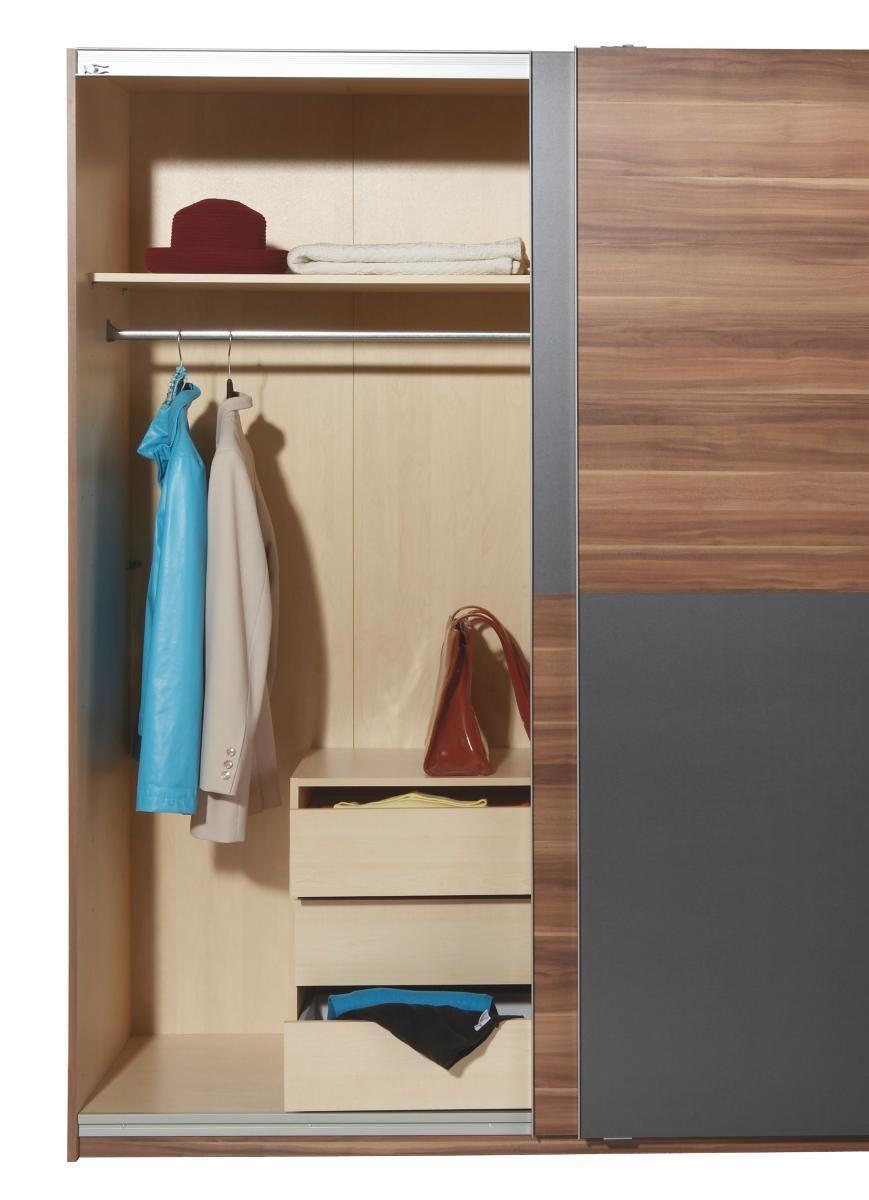 Schubkasteneinsatz B: 66 cm Line Grey 3 Laden