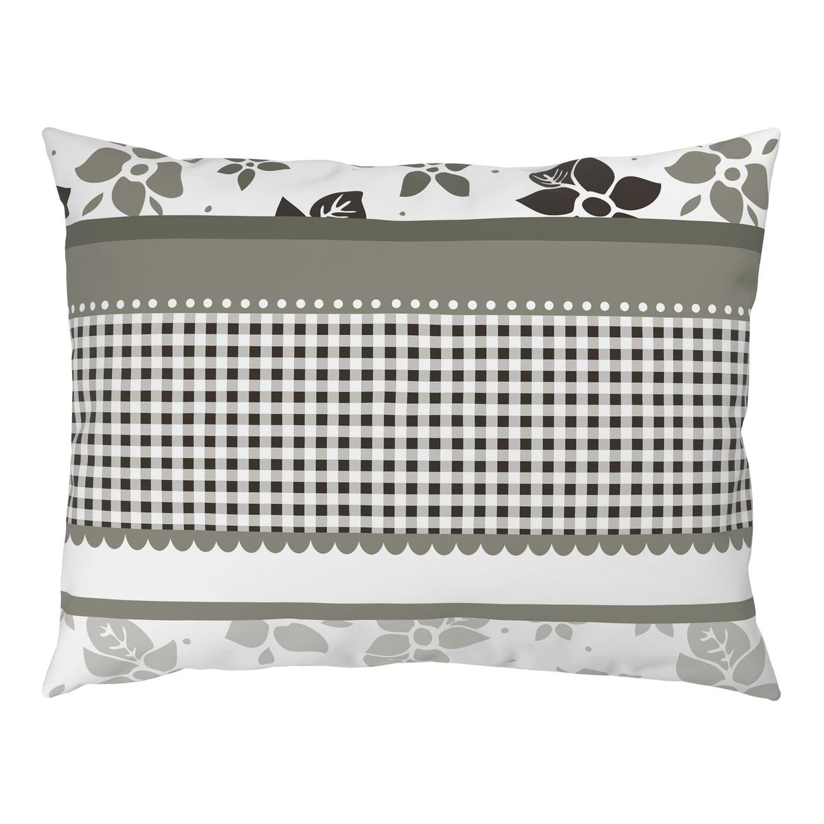 BETTWÄSCHE SABRINA - Grau, MODERN, Textil - Luca Bessoni