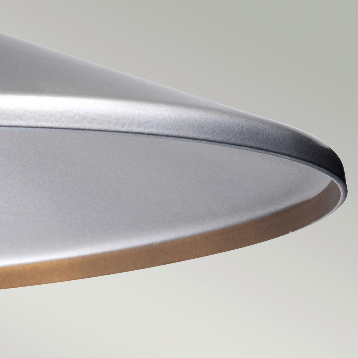 Außenhängeleuchte Klampenborg8 - Silberfarben, KONVENTIONELL, Glas/Metall (27.5/26cm) - Elstead Lighting