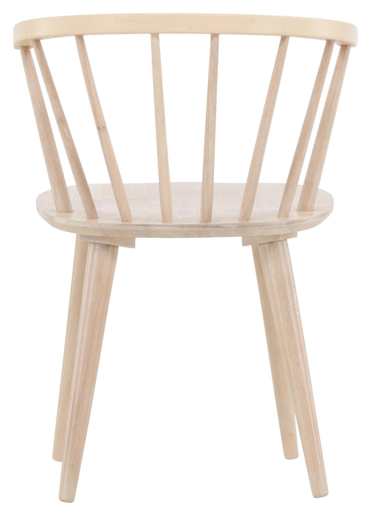 Stuhl-set Bobby - Weiß, Design, Holz (55/75/53cm) - Livetastic