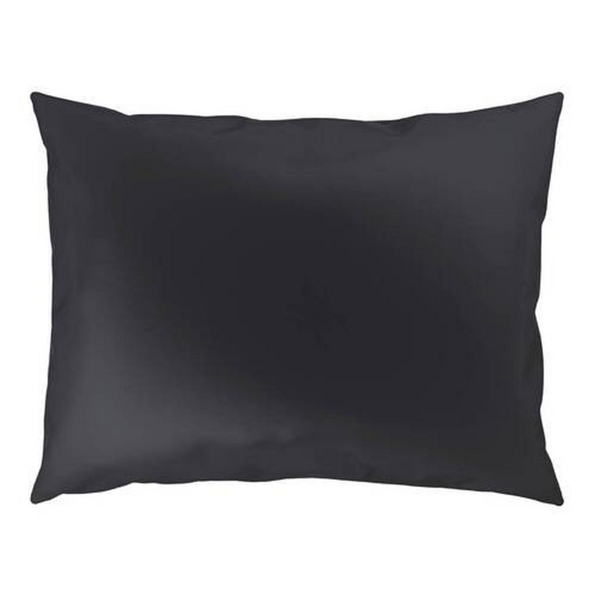 OBLIEČKA NA VANKÚŠ XENIA UNI - čierna, Modern, textil (50/70cm) - Premium Living