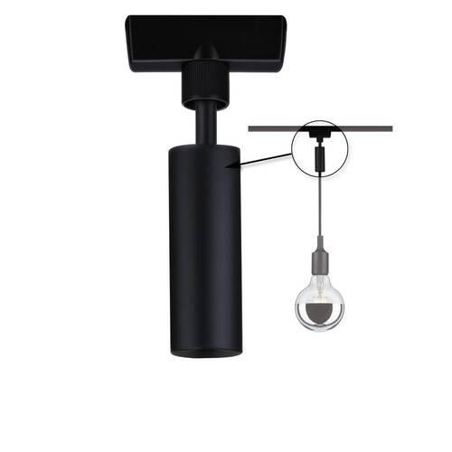 Schienensystem Urail Adapter 96914 Schwarz - Schwarz, Design, Kunststoff/Metall (2,3/12cm) - Paulmann