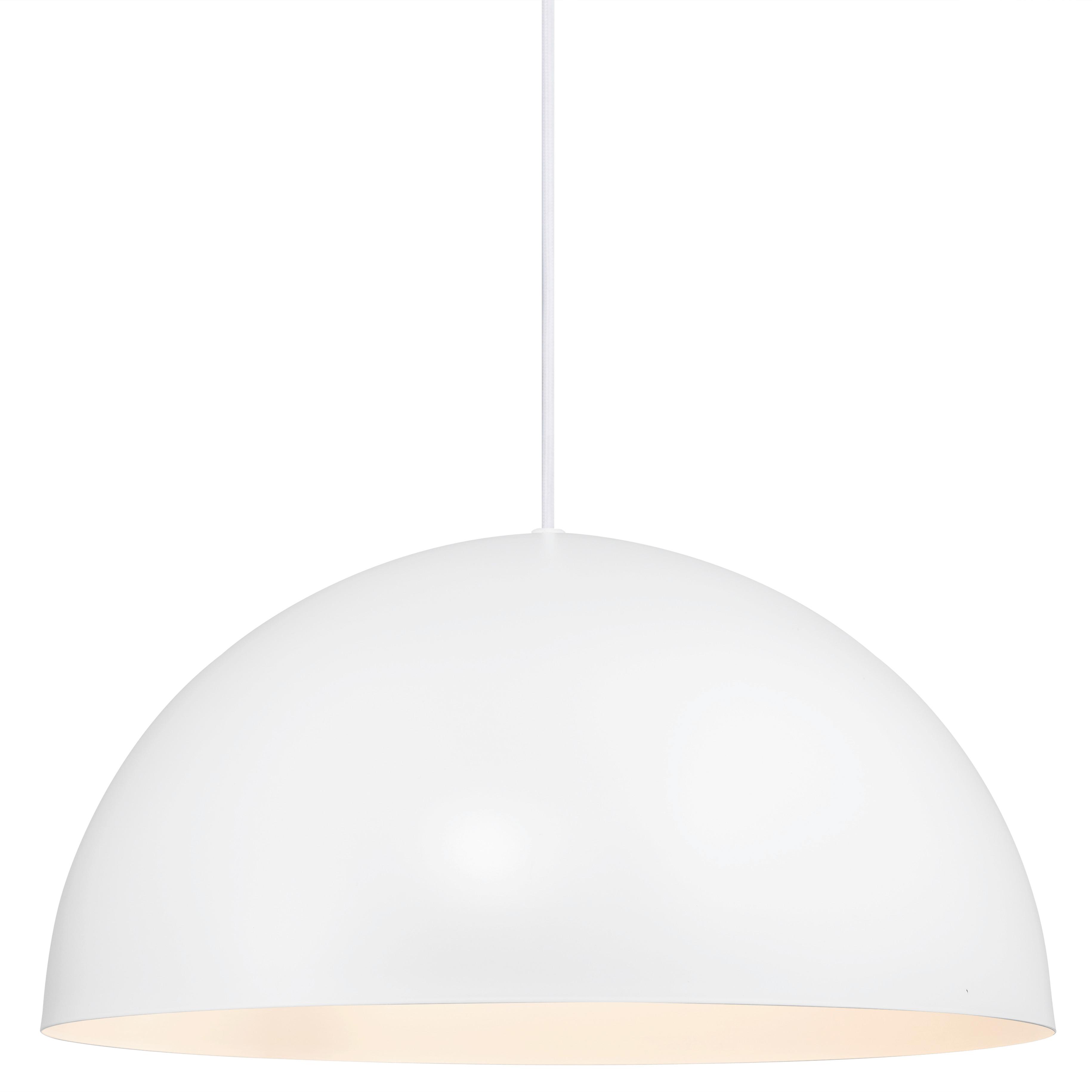 Hängeleuchte Ellen Weiß D: 40 Cm - Weiß, Basics, Metall (40/220cm) - Nordlux
