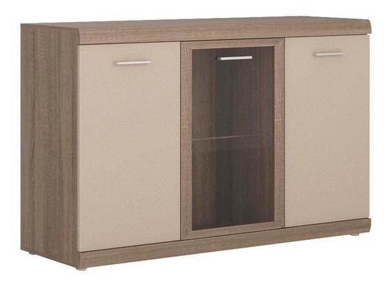 Komód Imperial - tölgy színű/trüffel tölgy dekor, konvencionális (140/90/45cm) Komód Imperial - tölgy színű/trüffel tölgy dekor, konvencionális (140/90/45cm)