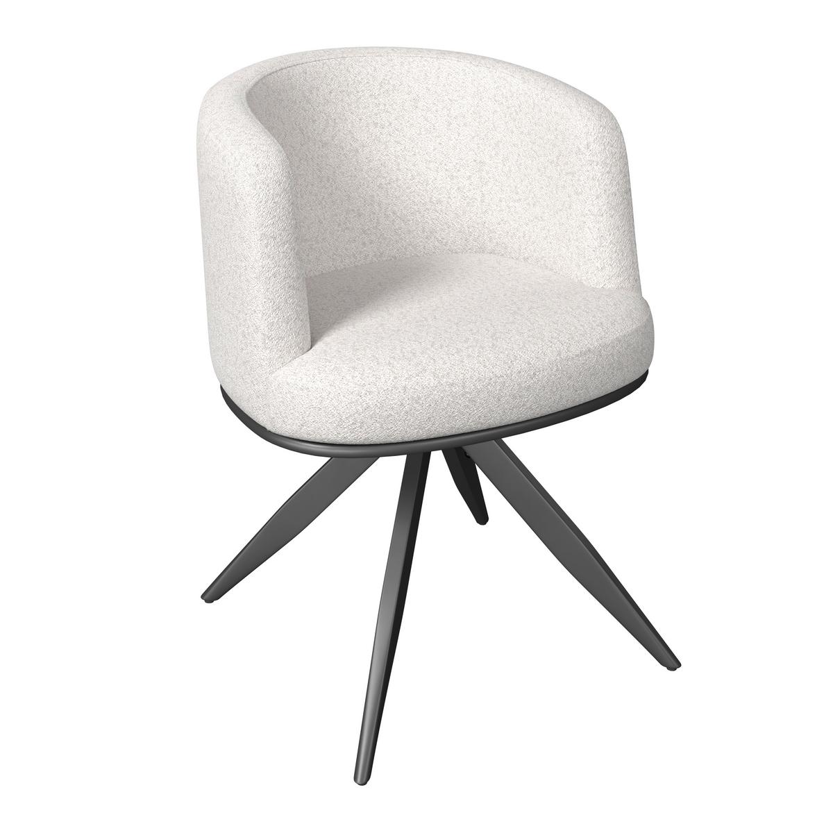 ŽIDLE S PODRUČKAMI NELA - šedá/černá, Moderní, kov/dřevo (62/77/62cm) - Bessagi Home