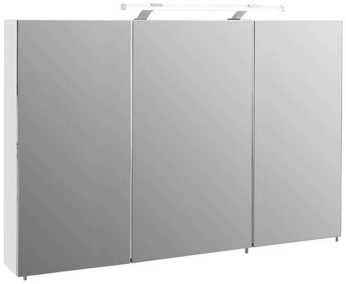 Spiegelschrank Dorina 1200 Mit Led 3-Türig B: 120 cm