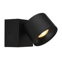 LED-Strahler 56961-1b - Transparent/Schwarz, Design, Kunststoff/Metall (7,2/9,5cm) - Globo