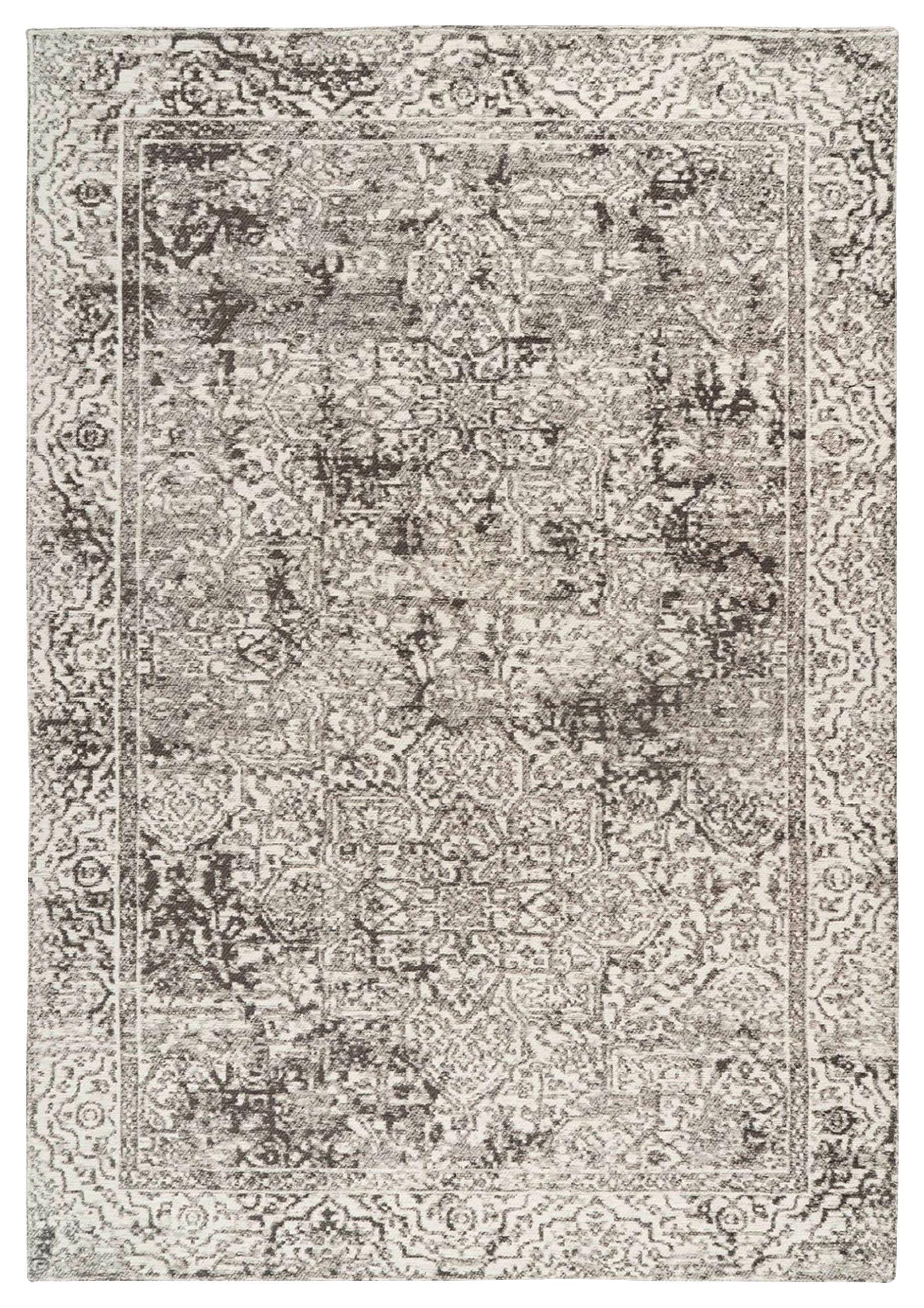 Flachwebteppich Davio 200 - Grau, KONVENTIONELL, Textil (160/230cm)