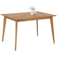 JEDÁLENSKÝ STÔL Rita, 120x80 cm, divý dub - farba duba, Konventionell, drevo (120/75/80cm) - Zandiara