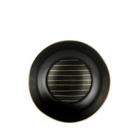 HLUBOKÝ TALÍŘ ONIX - černá/barvy zlata, Moderní, keramika (20,5cm) - Mömax