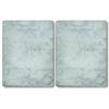 Herdabdeckplatte Betonoptik Xl Esg-Glas 50x38,5 Cm 2er-Set - Hellgrau, Basics, Glas (50/38,5/0,8cm) - Kesper