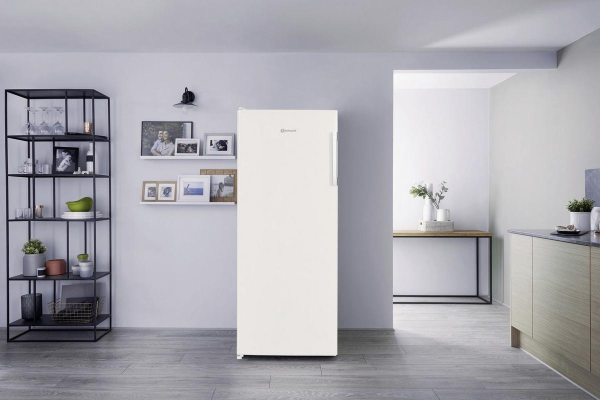 Gefrierschrank Gkn Weiß Bxhxt: 59,5x142x64,5 Cm - Weiß, Basics (59,5/142/64,5cm) - Bauknecht