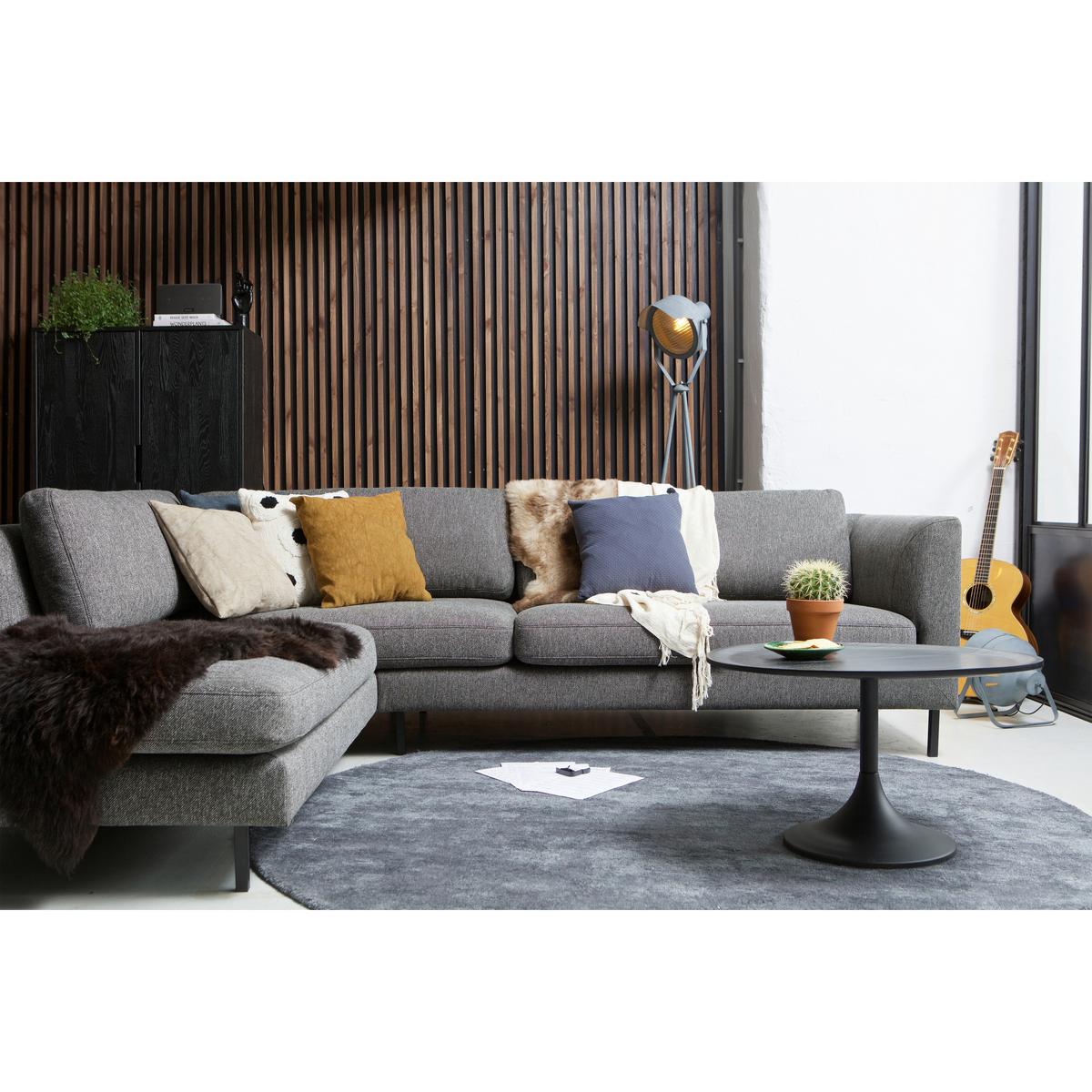 Mehrzweckschrank Silas Schwarz B: 85 Cm - Schwarz, Design, Holz (85/149/35,5cm) - Livetastic
