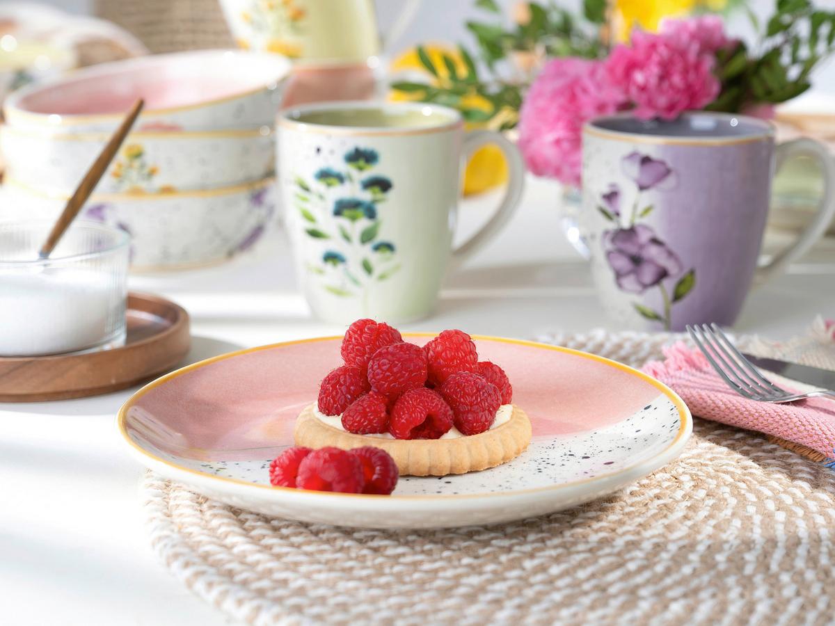 Kombiservice Armonia bunt Keramik 4 Personen - Multicolor, Basics, Keramik - Creatable