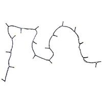 SVETELNÁ REŤAZ JI -PAZ- - čierna, Konventionell, kov/plast (1342,50cm) - Modern Living