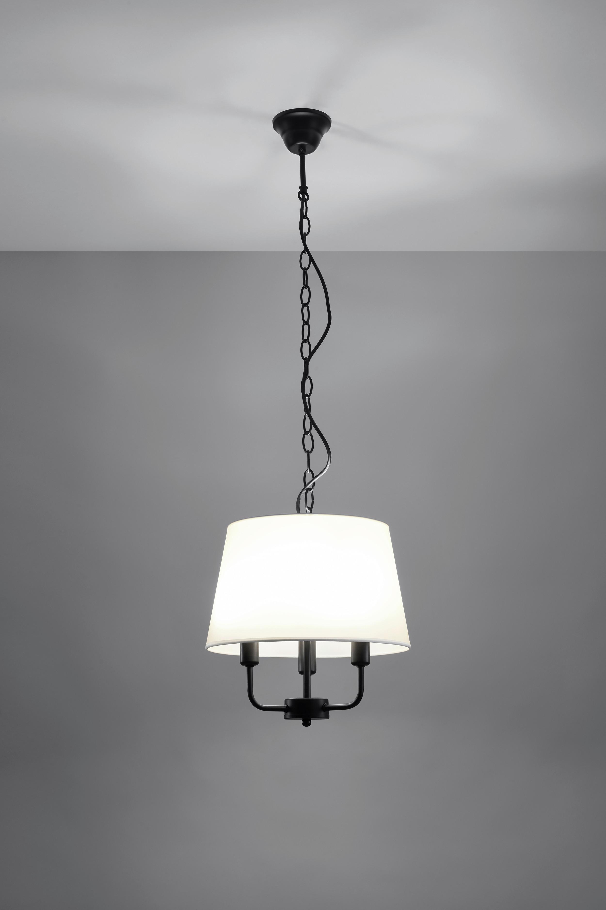 Pendelleuchte 31-01351 Pasteri - Goldfarben/Schwarz, KONVENTIONELL, Metall (32.5/32.5/110cm)