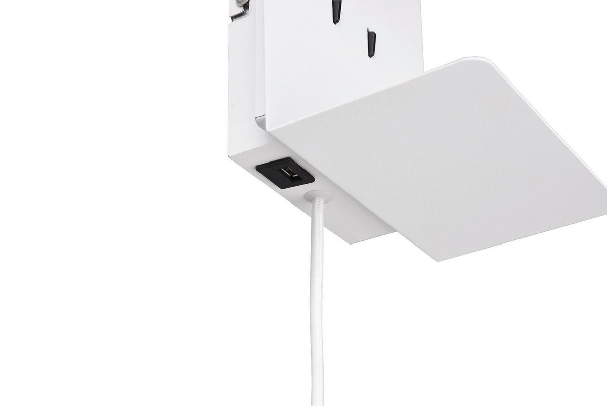 LED-Wandleuchte 222570231 Element - Weiß, Basics, Metall (20/16/14cm) - Trio Leuchten