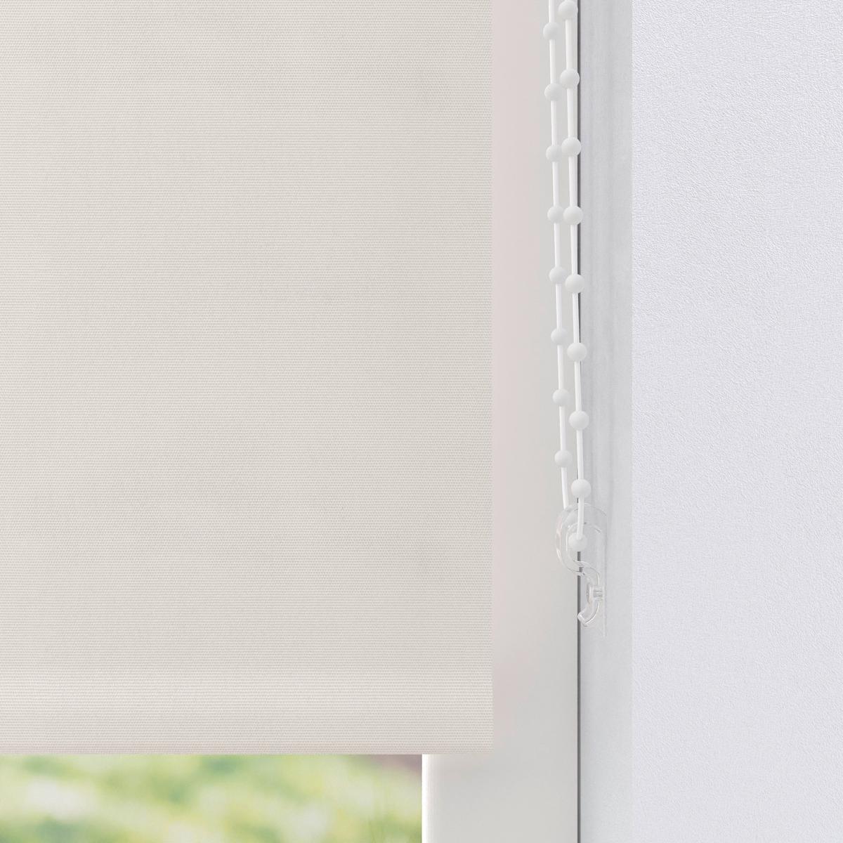 Verdunkelungsrollo 60x190 Cm Mit Kettenzug - Weiß, Basics, Textil (60/190cm)