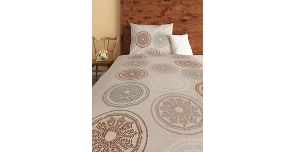 BETTWÄSCHE Elisabetha - Taupe, ROMANTIK / LANDHAUS, Textil (140/200cm) - James Wood