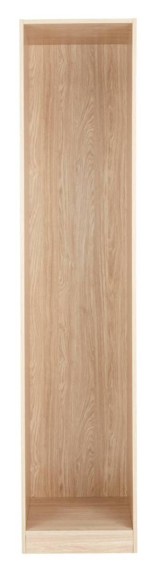 KORPUS ŠATNÍKOVEJ SKRINE UNIT - farba duba, Modern, kompozitné drevo (45,6/210/56,5cm) - Ondega