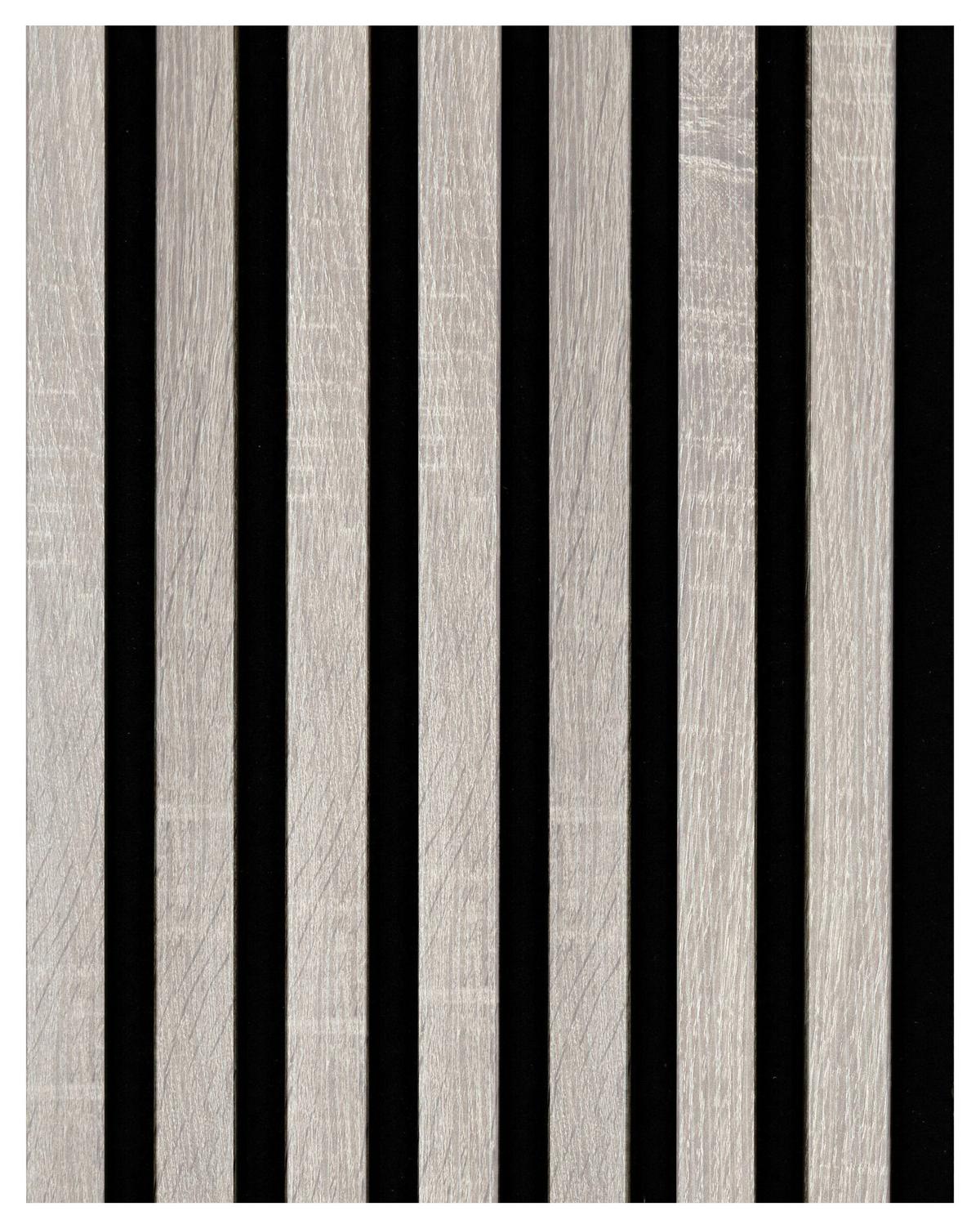 Akusztikus Panel Decowall 260/30cm - tölgyfa színű, Modern, műanyag/faalapú anyag (30/260/1,7cm)