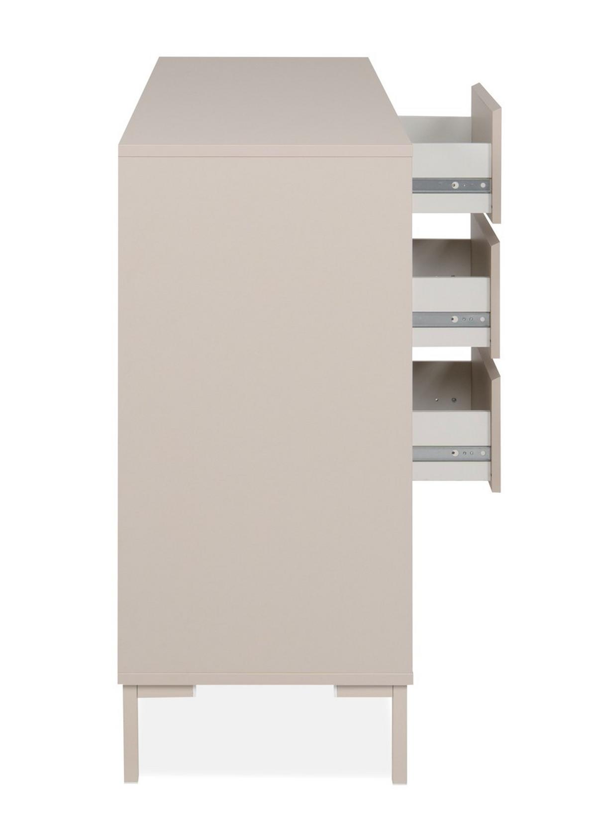 Kommode Korsika Kaschmir B: 120cm - Kaschmir, Design, Holzwerkstoff (120/87/40cm) - MID.YOU