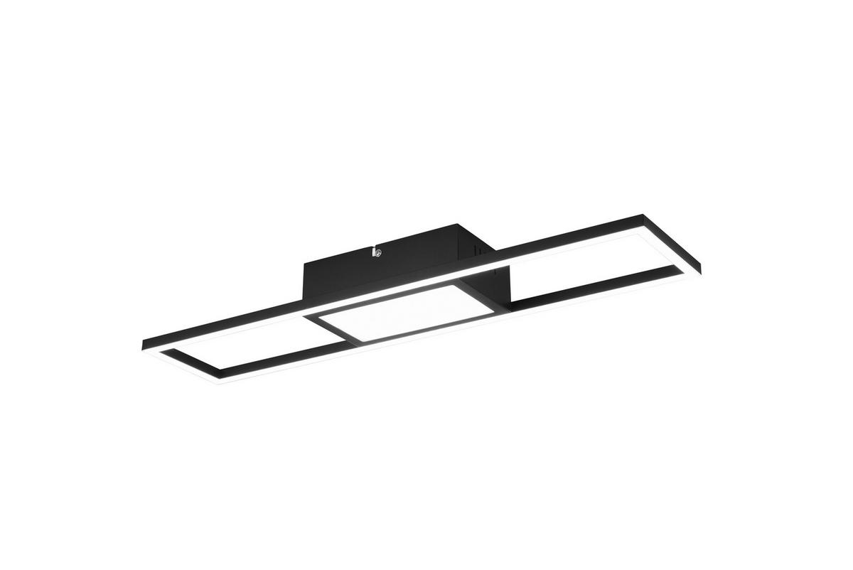 LED-Deckenleuchte R67172132 Regido - Schwarz, Design, Metall (60/6/13cm)
