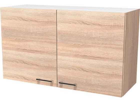 Kuchyňská Horní Skříňka Samoa H 100 - bílá/barvy dubu, Konvenční, dřevěný materiál (100/54/32cm) Kuchyňská Horní Skříňka Samoa H 100 - bílá/barvy dubu, Konvenční, dřevěný materiál (100/54/32cm)