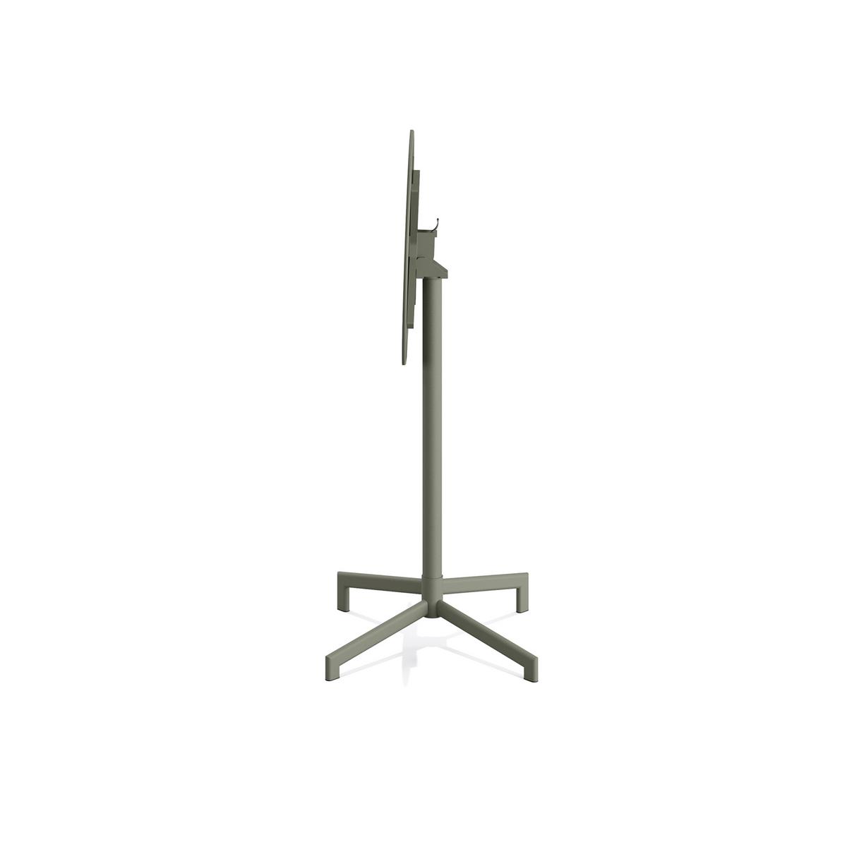 Garten-Bartisch Versa – Terrassen-/Stehtisch - Grün, Basics, Metall (60/74/102/60cm)