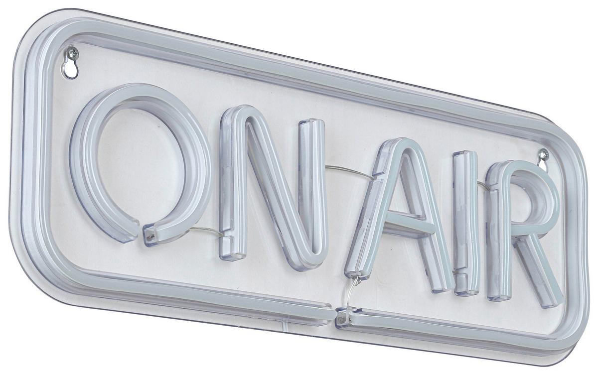 DEKORAČNÍ LED SVÍTIDLO ONI - bílá/průhledné, Moderní, plast (40/15/1,30cm) - Mömax