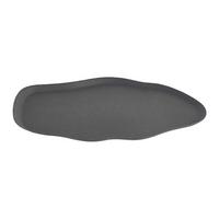 DEKORAČNÝ PODNOS Esana, čierny - čierna, Modern, kov (18/1/13cm) - Modern Living