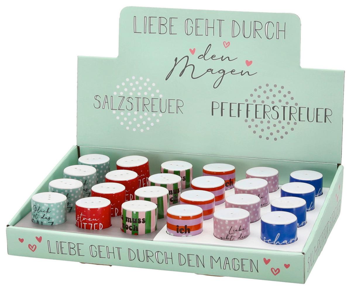 Salz- und Pfeffermühle Selina - Basics, Stein (4/6/4cm)