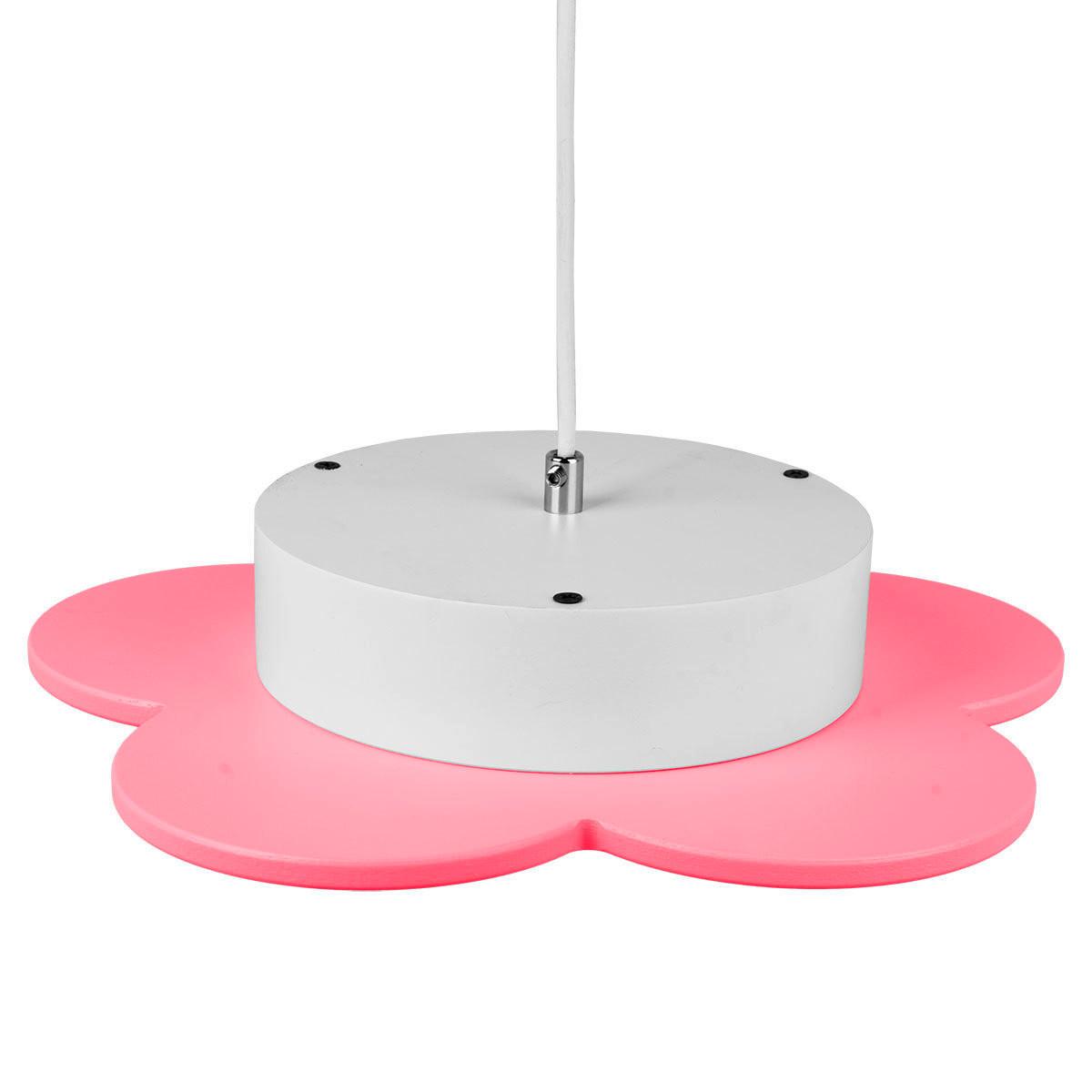 Kinderhängeleuchte 9550122 Fiore - Rosa, Basics, Holzwerkstoff/Kunststoff (33/70cm)