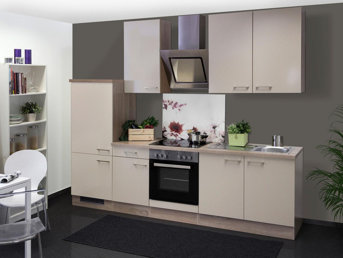 Kühlschrank-umbauschrank Nepal B: 60 Cm Kaschmir Glanz - Kaschmir/Beige, MODERN, Holzwerkstoff (60/162/60cm) - FlexWell