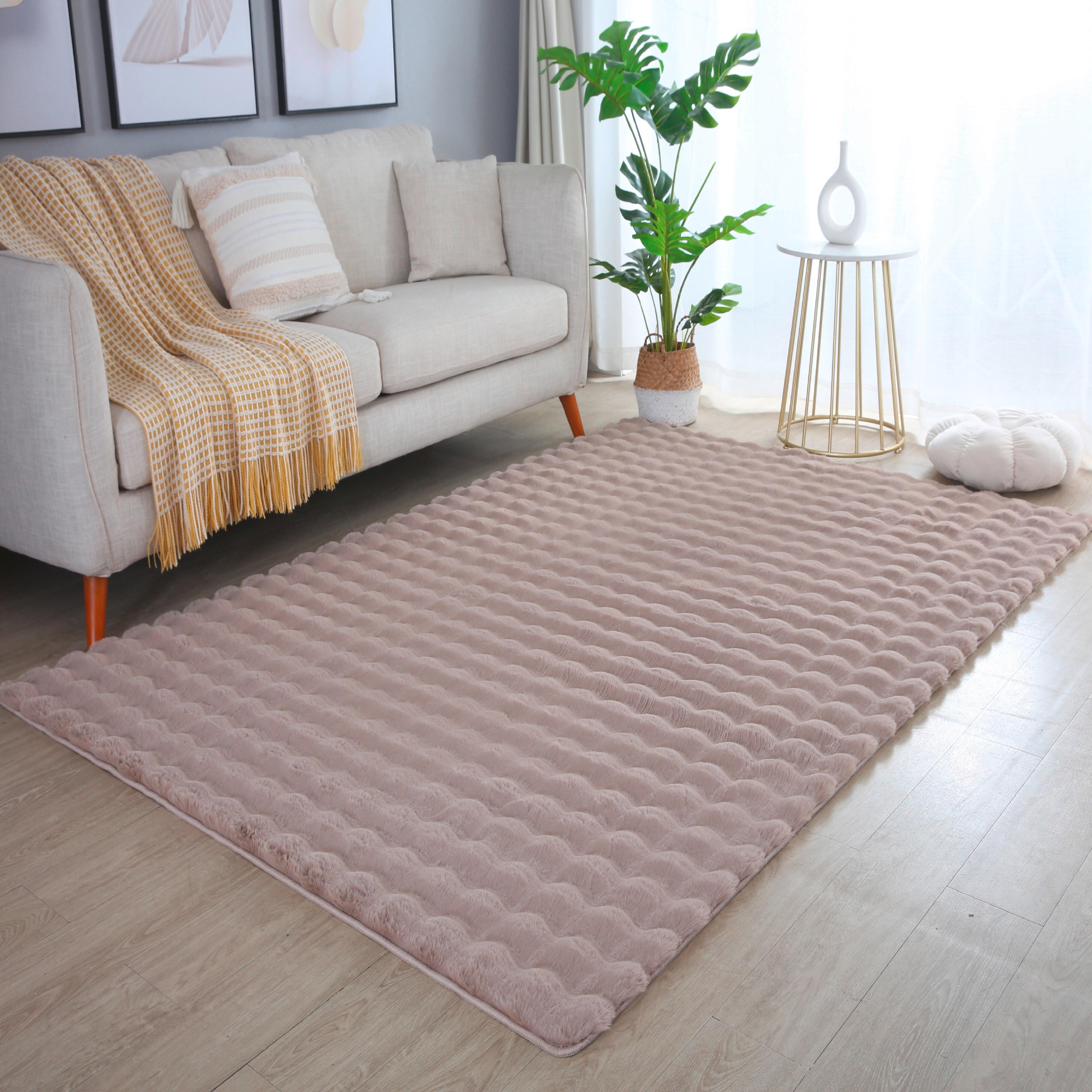 Hochflorteppich, Beige,f: 25mm Ambiance - Beige, Basics, Textil (80/250cm)