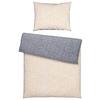 Oboustranné povlečení Luise Wende, 70/90 140/200cm - šedá/bílá, Moderní, textil (140/200cm) - Modern Living