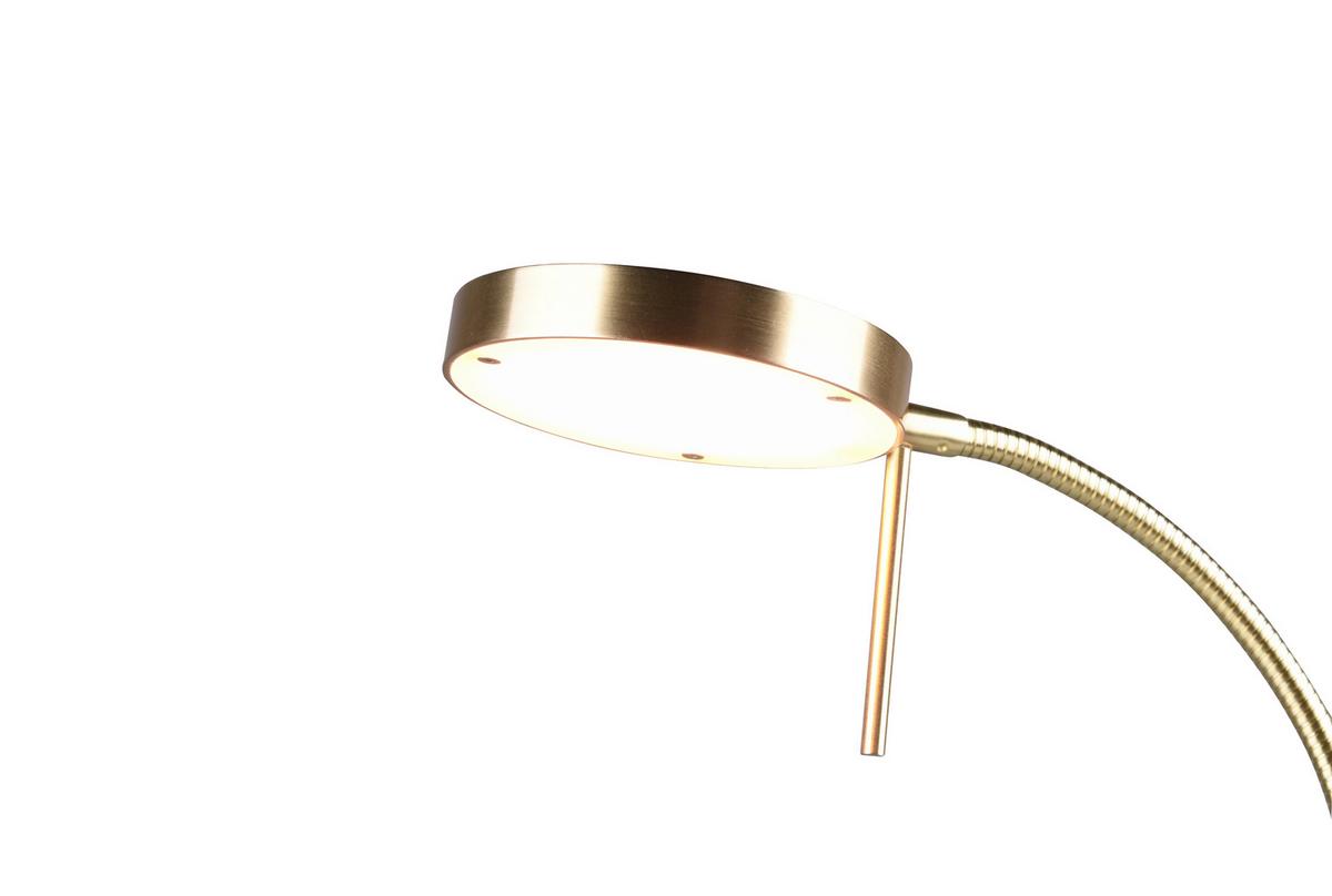 LED-Schreibtischlampe dimmbar Messingfarben 4-Fach Schaltbar - Basics (57/19/46cm) - Trio Leuchten