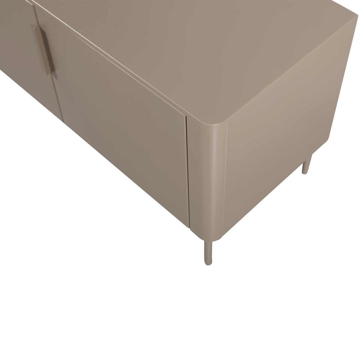LOWBOARD Gunnar Schlammfarben B: 154cm - Schlammfarben, Design, Holz (154/56/44cm) - Livetastic