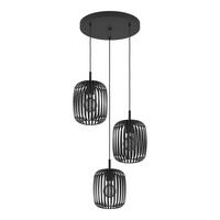 Hängeleuchte 900686* Romazzina - Schwarz, Design, Metall (46/110cm) - Eglo