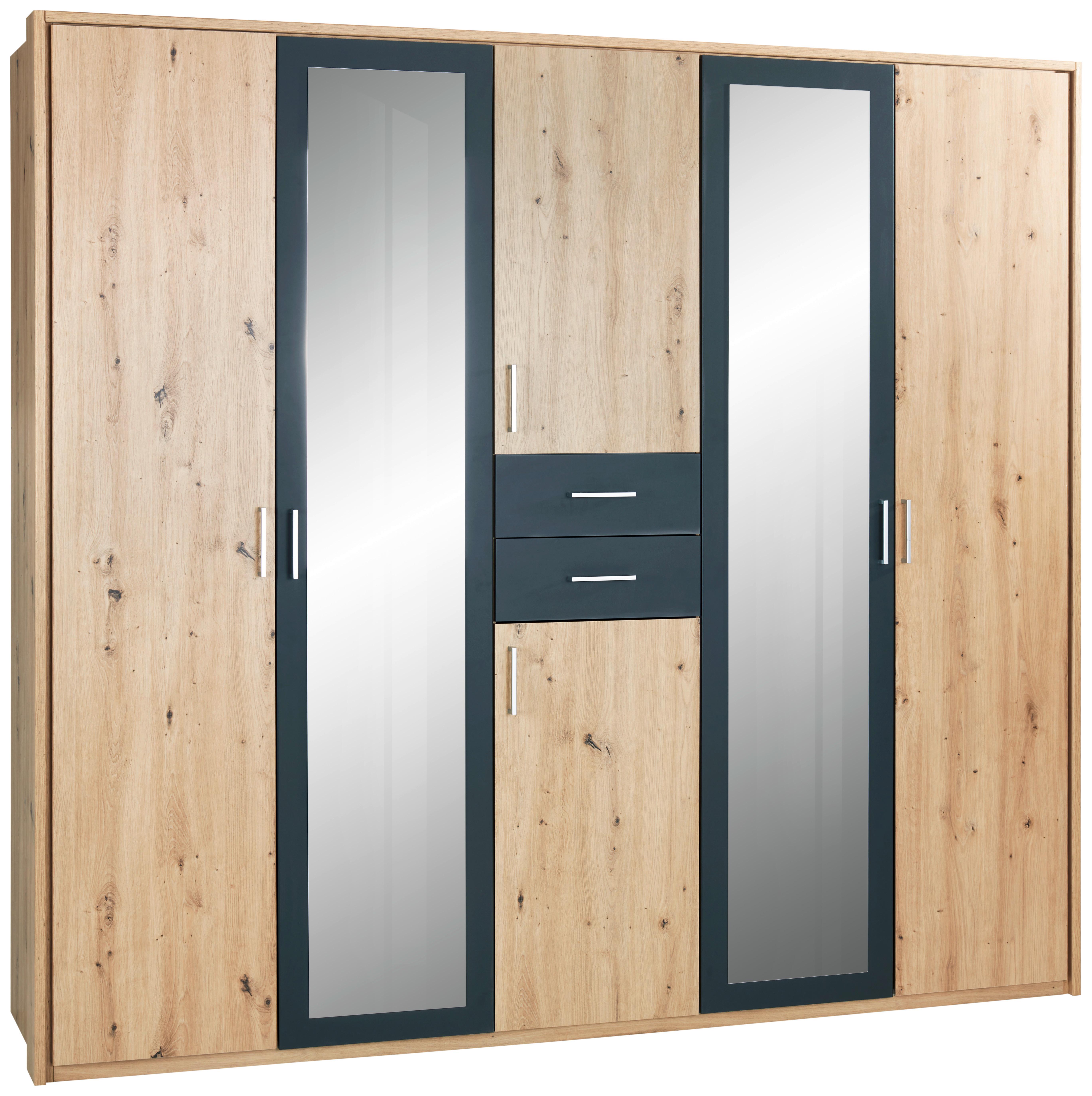 Passepartout-Rahmen Diver Eiche Dekor für B: 225 cm - Eichefarben, MODERN, Holzwerkstoff (228/213/12cm)