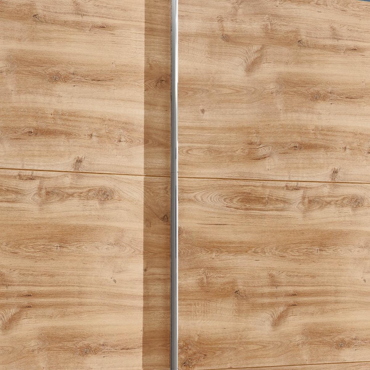 Schwebetürenschrank Mit Laden 250cm Level 36a, Eiche Dekor - Eichefarben, MODERN, Holzwerkstoff (250/216/65cm) - MID.YOU