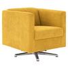 Designsessel Looks I - Chromfarben/Gelb, Design, Textil (72/71/75cm) - LOOKS by W.Joop