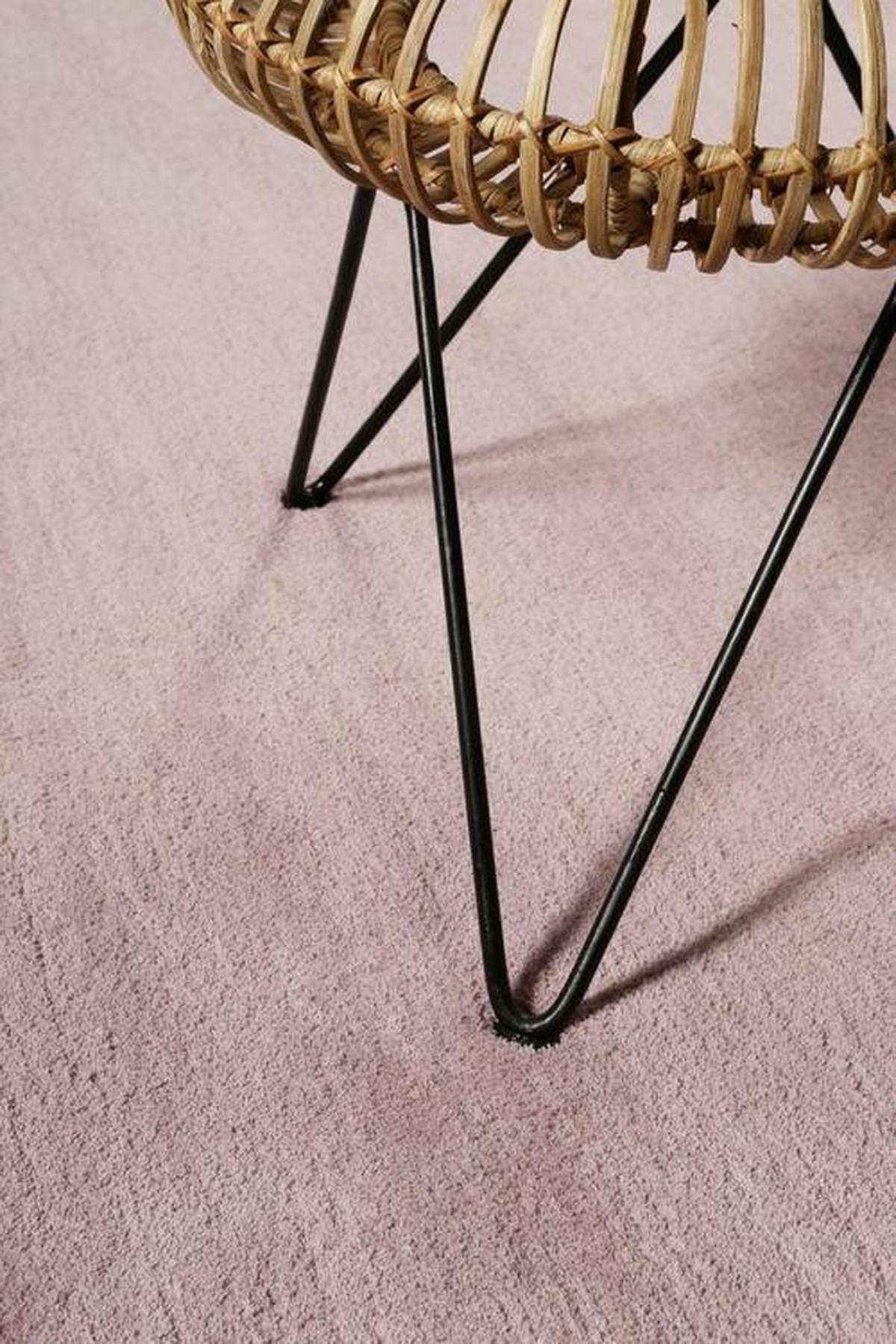 Hochflor Teppich Rosa Loft 130x190 Cm - Rosa, Trend, Textil (130/190cm) - Esprit