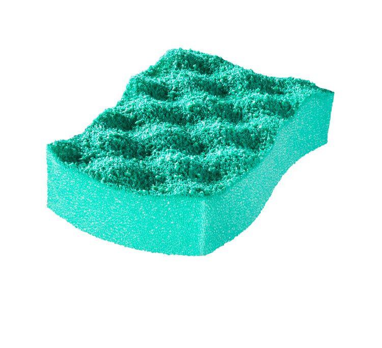 Edénytisztító Szivacs F10004 - zöld, Konventionell, textil - Vileda