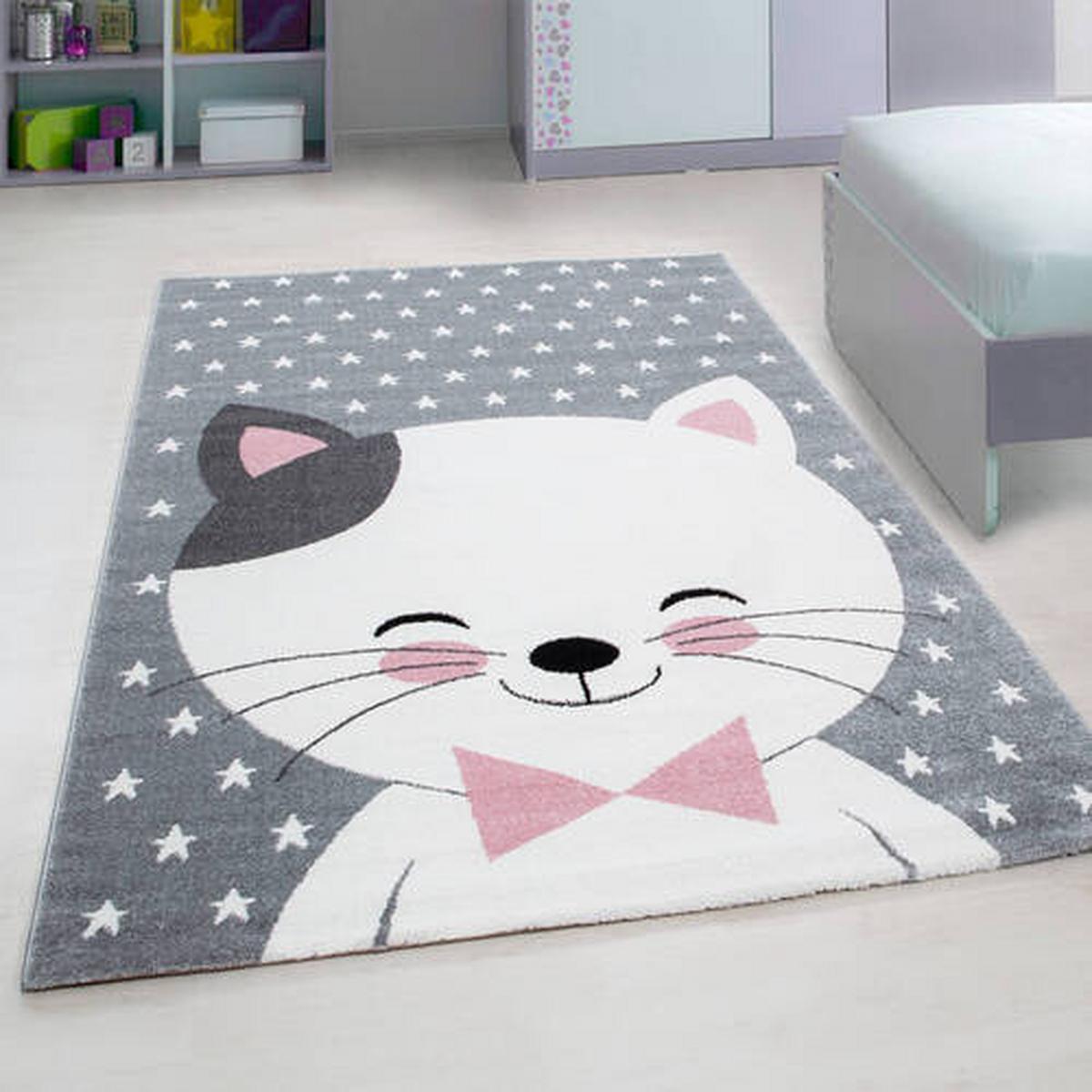 Kinderteppich Kids - Pink, Trend, Textil (140/200cm) - Ben'n'jen