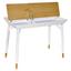 Schreibtisch mit Stauraum B 105cm H76cm Bartani Weiß/Eiche - Eichefarben/Weiß, Basics, Holzwerkstoff/Metall (105/76/55cm) - Livetastic Schreibtisch mit Stauraum B 105cm H76cm Bartani Weiß/Eiche - Eichefarben/Weiß, Basics, Holzwerkstoff/Metall (105/76/55cm) - Livetastic