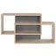Wandregal Dream - Eichefarben/Grau, MODERN, Holzwerkstoff (90/48/16cm) Wandregal Dream - Eichefarben/Grau, MODERN, Holzwerkstoff (90/48/16cm)